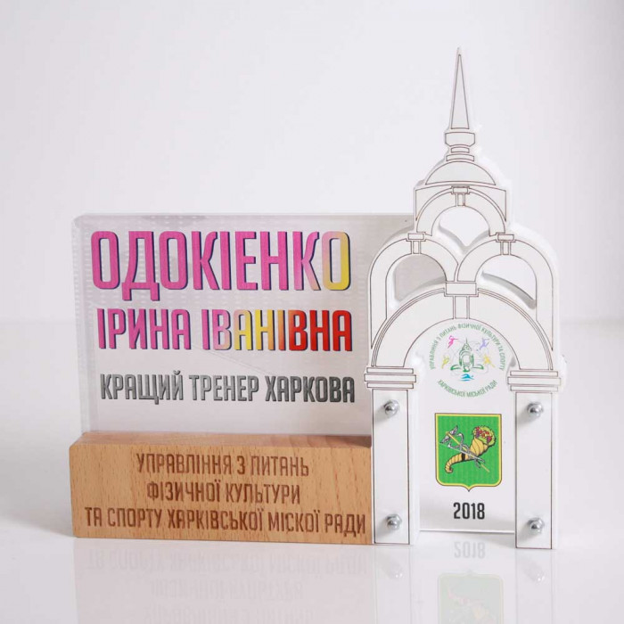 Приз нагородной ДЗЕРКАЛЬНИЙ СТРУМІНЬ