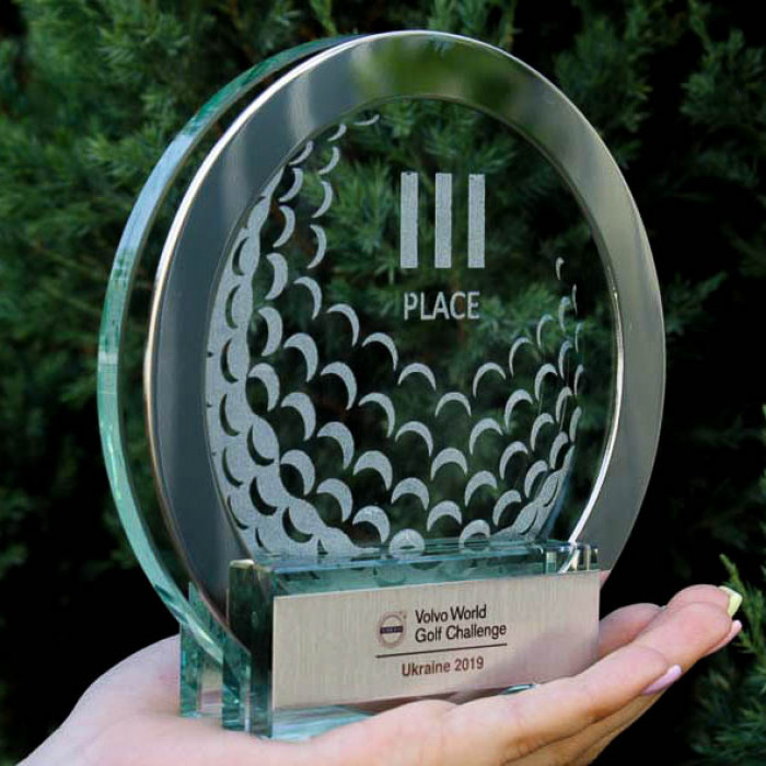 Приз нагородной GOLF CHALENGE Висота 15см