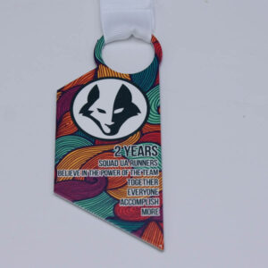 Медаль WOLF 2 YEARS Розмір 125мм MMW10