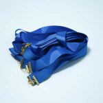 Лента текстурная синяя 25 мм