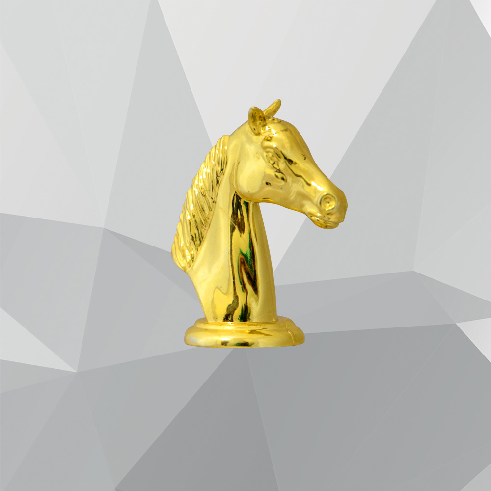 Фігурка Голова коня верхівка для кубка h5см
