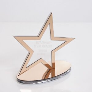 Приз акриловий КРАЩИЙ РОБОТНИК РОКУ