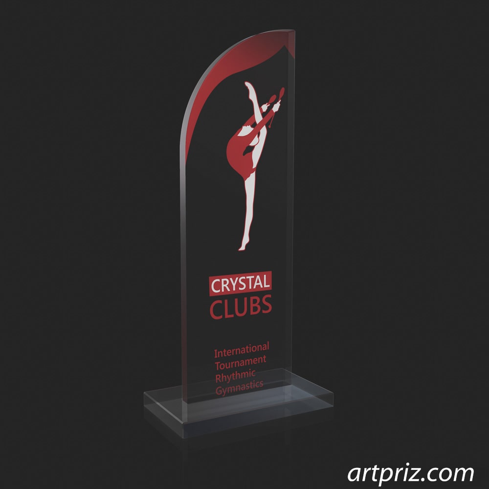 Нагорода зі скла GL-33 Висота 15,5 см