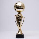 Кубок пластиковый с шаром 5079В h32см