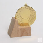 Медаль MA8650 Золото D50мм Жетон D25мм универсальная