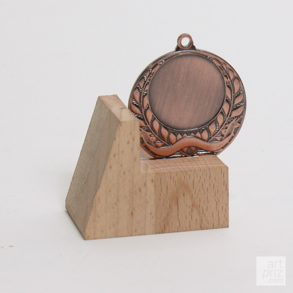 Медаль MA0540 Бронза Д40мм місце під жетон 25мм