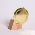 Медаль MA082 Золото D70мм жетон 50мм универсальная