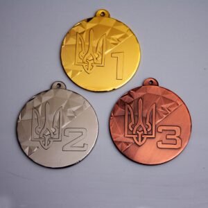 Медаль Ma1340 Срібло D40мм металева