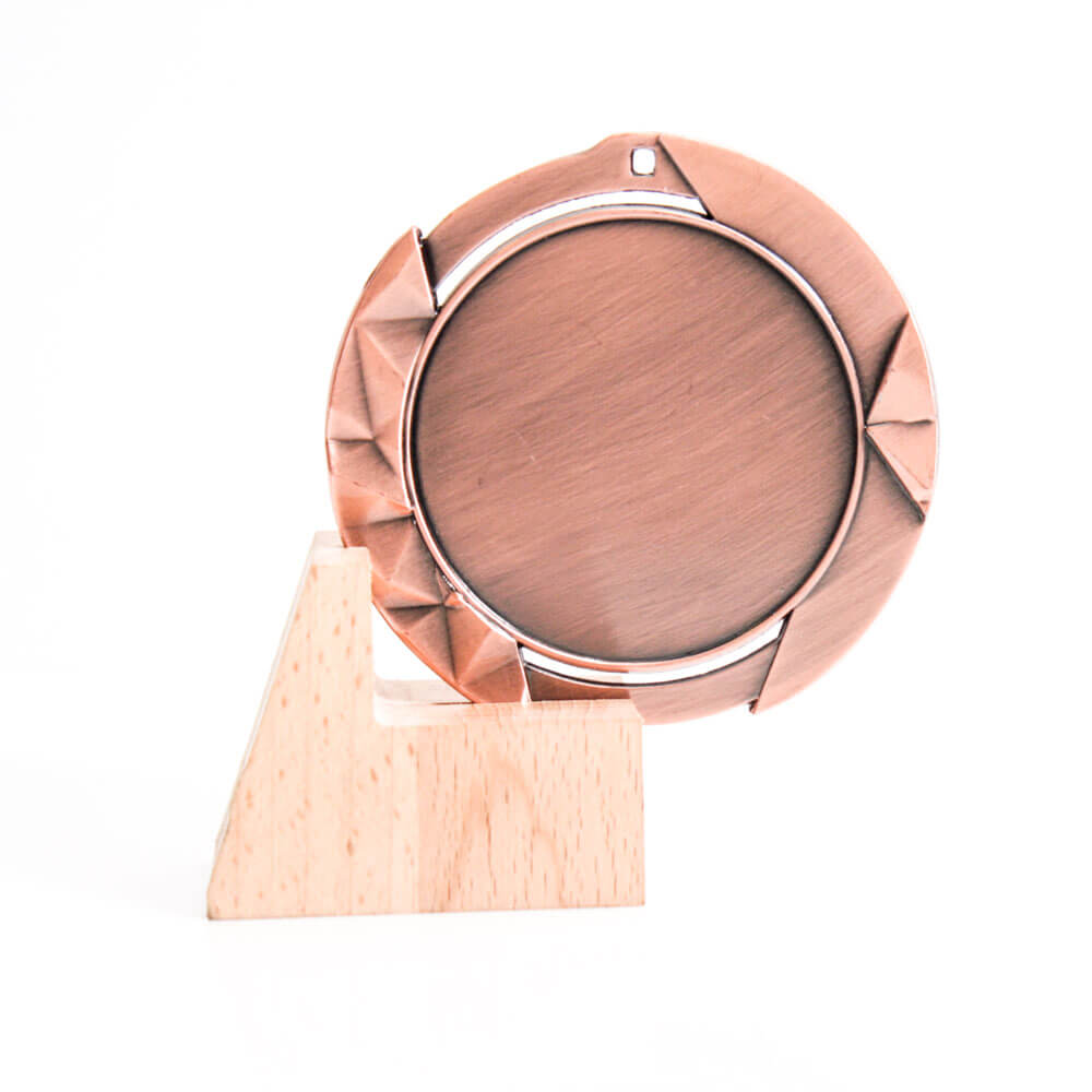 Медаль МА084 Bronza D70мм место под жетон 50мм