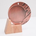 Медаль МА086 Bronza D70мм место под жетон 50мм