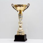 Кубок К1810С большой кубок чаша с ручками для награждения h35см