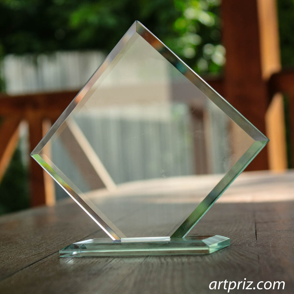 Приз скляний Абсолютний чемпіон GL-5 h14см