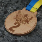 Медаль дерев'яна EXTRIM TRIATLON