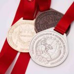 Медаль спортивная литая D90 мм Бодибилдинг АРТПРИЗ MSL90S4BZ