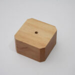 Основа дерев'яна світла усічений кут 75*75*40 мм