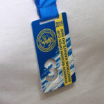 Медаль из металла прямоугольная SHOTOKAN KARATE-DO Размер 90х50мм 138М19