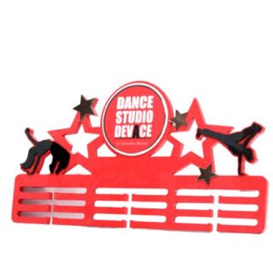 Медальница с накладками танцы размер 50*29см MD20