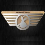 Держатель для медалей на стену из дерева и метала бальные танцы размер 65х28см MD36