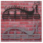 Держатель медалей по художественной гимнастике металлический на заказ размер 50х23см MD29