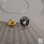 Значок круглий TAEKWONDO 20мм