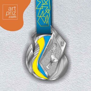 Медаль для марафону FREEDOM MARATHON розмір 70*52мм MLM95FM