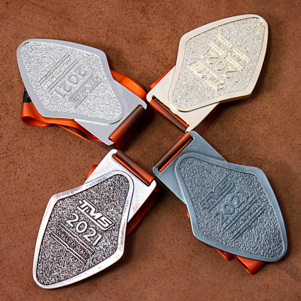 Медаль литая чернение TMS-2021 Wall to Wall