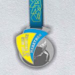 Медаль для марафона STOP WAR IN UKRAINE размер 90 * 80мм MLM95SWU