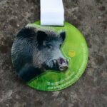 Медаль акриловая двохкомпонентная САСТ #2 Размер 80х80мм MAD802