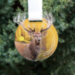 Медаль акриловая двухкомпонентная САСТ #1размер 80х90мм MAD90