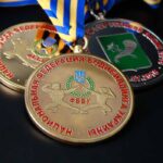 Медаль по бодибилдингу и фитнес бикини г. Харьков