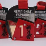 Медаль акрилова композитна ЧУ ZENDOKAI