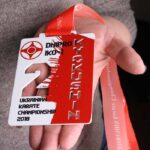 Медаль металева DNIPRO KARATE Розмір 115мм MRBCR90