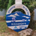 Медаль KILIMANJARO альпінізм Розмір 95*110мм MMK11