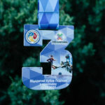 Медаль металева містова КУБОК ПОДІЛЛЯ ТРЕТЄ МІСЦЕ Розмір 80*56мм MMT803