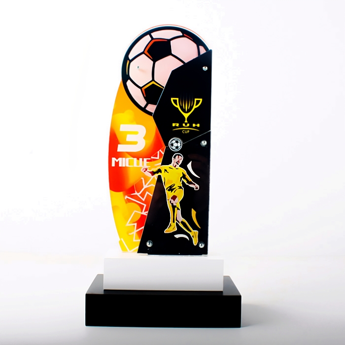 Нагородний Приз з Футболу, акрил, 15х35см АРТПРИЗ NPFAA35
