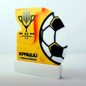 Статуетка Приз Акриловий для Футболу Кращий гравець PAFKG20