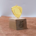 Медаль MA5016 Золото Д50мм место под жетон 25мм