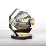 Приз-благодарность индивидуальный смешанные единоборства ММА размер 22,5х24,5см PPZ2224