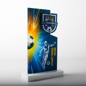 Нагорода футбольна FSC CHERNIVTSI 25x14см АРТПРИЗ NFFSC