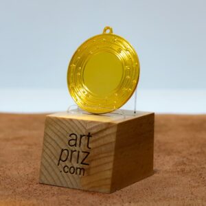 Медаль MA5015 Золото Д50мм місце під жетон 25мм