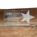 Награда из стекла Звезда 10Х21СМ GLZ10210