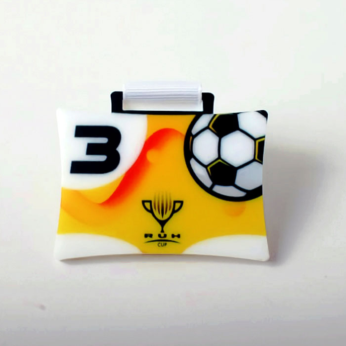 Медаль індивідуальна з Футболу 56х70мм MAFRUH70