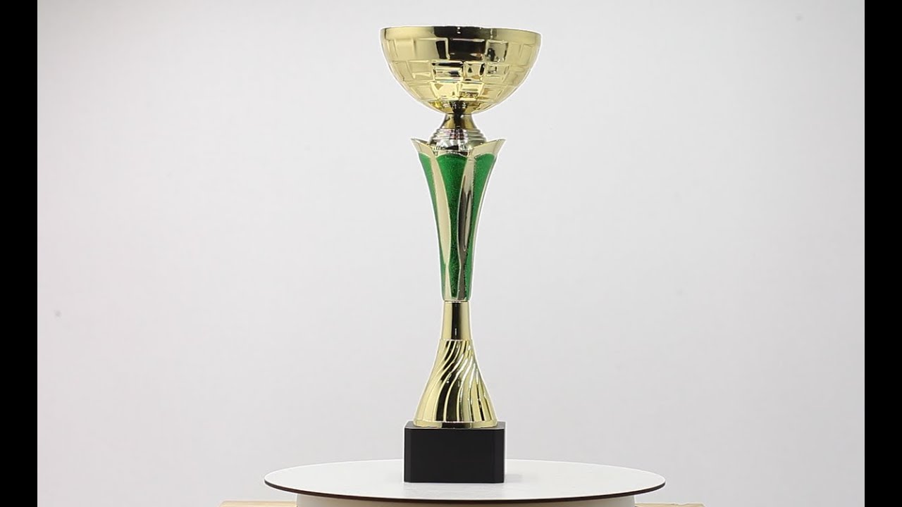 Кубок К1305А нагорода для масових заходів на дерев'яній основі h32см