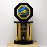 Кубок двоярусний за перше місце H52см 1269KE23