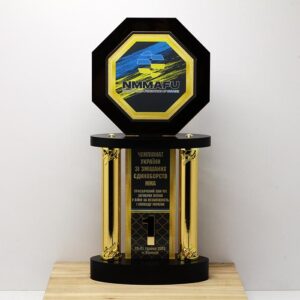 Кубок двоярусний за перше місце H52см 1269KE23