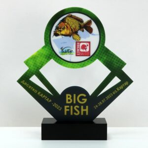 Нагорода з Риболовлі Десятка Картар BIG FISH 29x30см АРТПРИЗ 3112N3