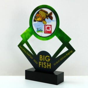 Нагорода з Риболовлі Десятка Картар BIG FISH 29x30см АРТПРИЗ 3112N3