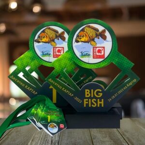 Нагорода з Риболовлі Десятка Картар BIG FISH 29x30см АРТПРИЗ 3112N3