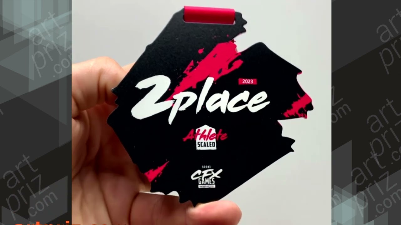 Медаль CFX GAMES металева 10x10см АРТПРИЗ 1067M3