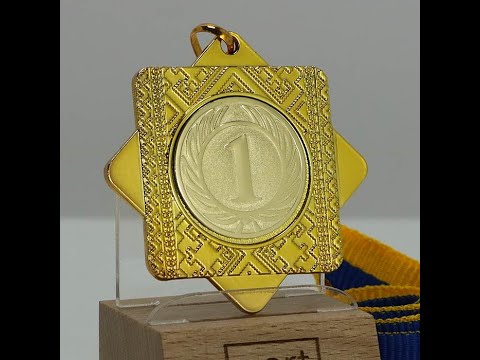 Медаль MA5014 Срібло, метал, розмір 50мм Жетон 25мм універсальна